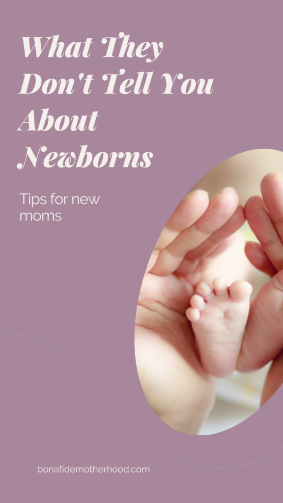 what they don't tell you about newborns