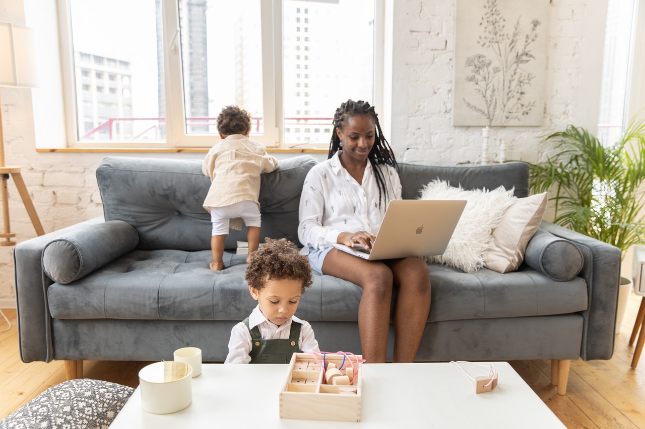 mom hacks for working from home with children